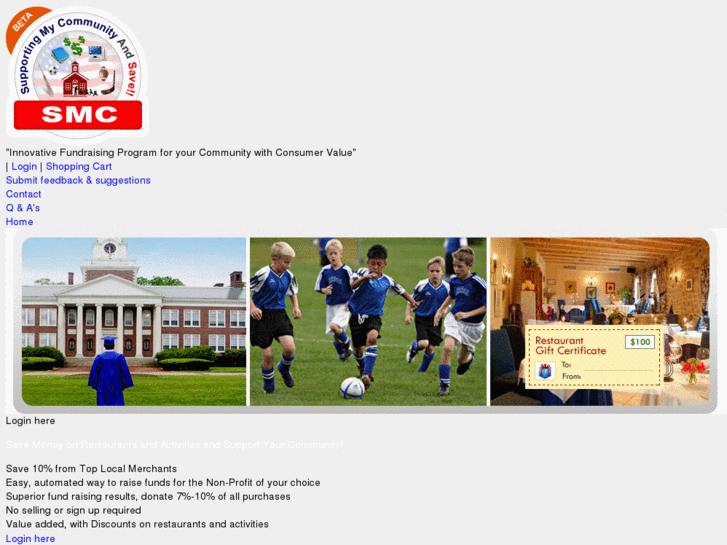 www.supportingmycommunity.com
