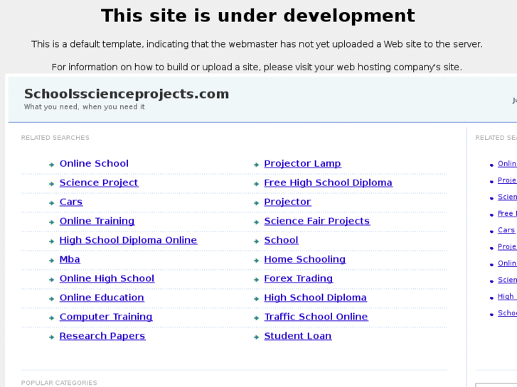 www.schoolsscienceprojects.com