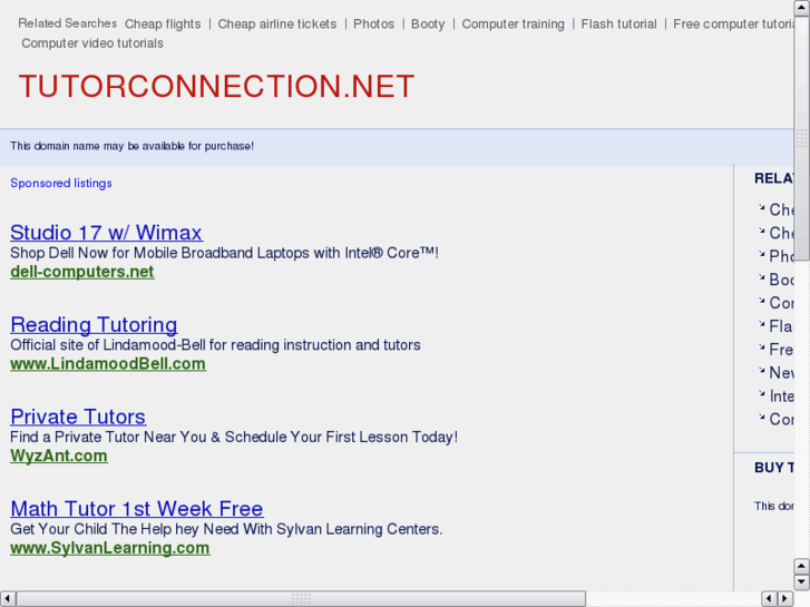 www.tutorconnection.net