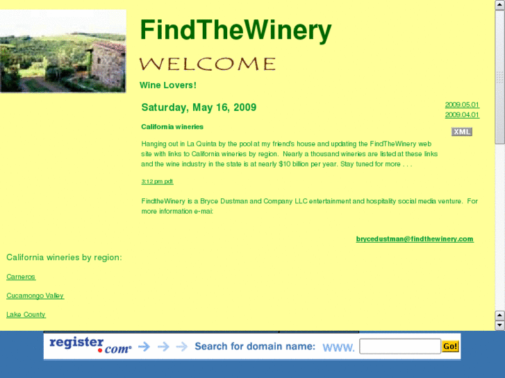 www.findthewinery.org