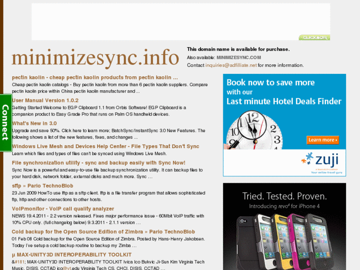 www.minimizesync.info