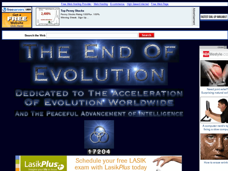 www.theendofevolution.com