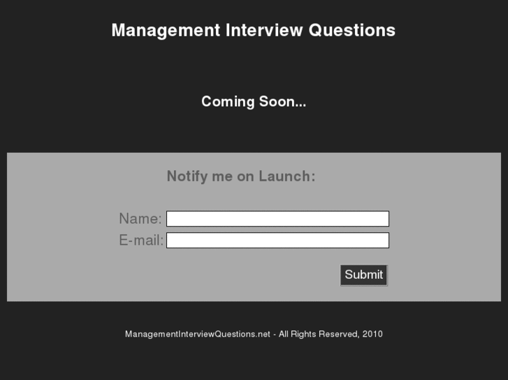 www.managementinterviewquestions.net