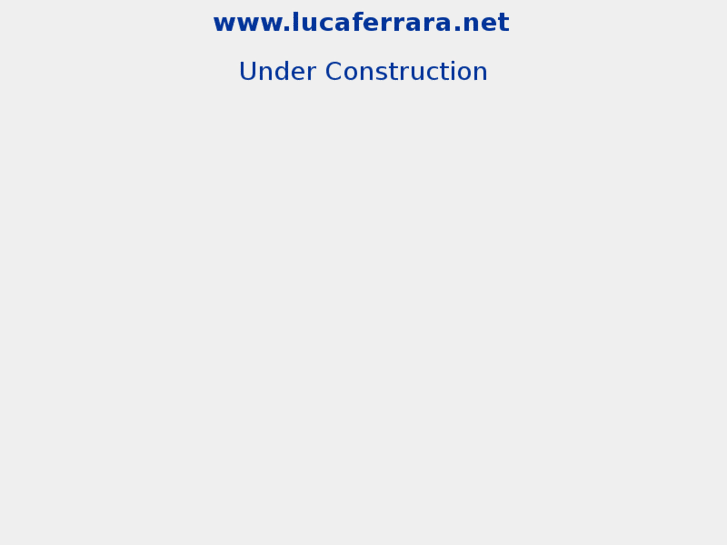 www.lucaferrara.net