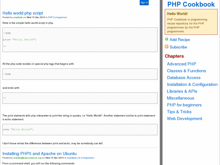 www.phpcookbook.org
