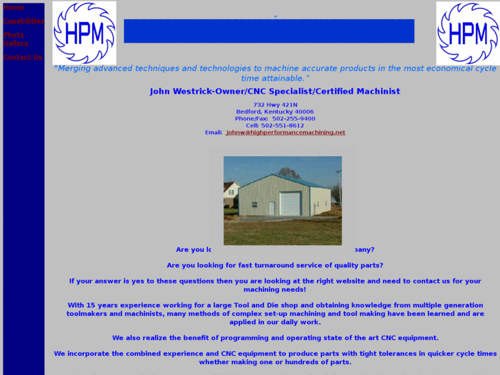 www.highperformancemachining.net