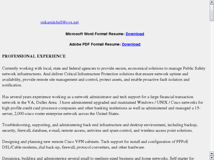www.mikamitchell.info