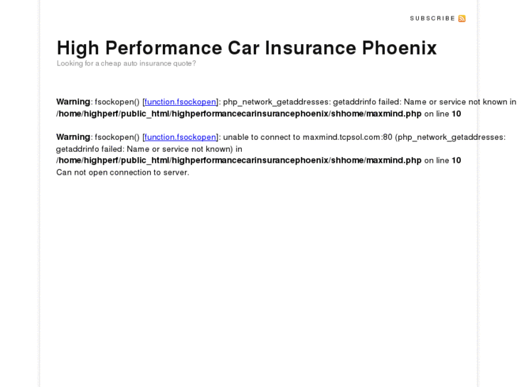 www.highperformancecarinsurancephoenix.net