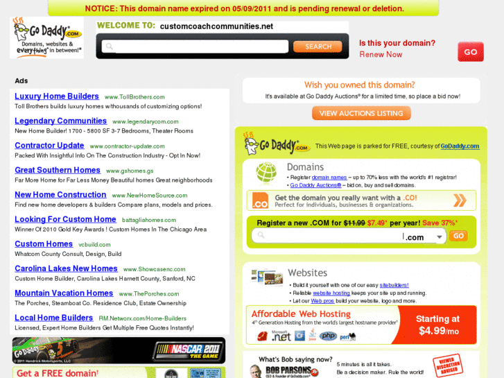 www.customcoachcommunities.net