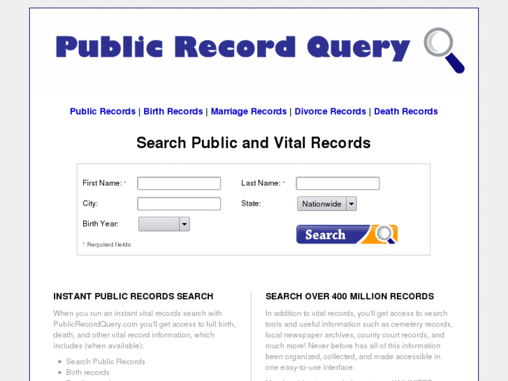 www.publicrecordquery.com
