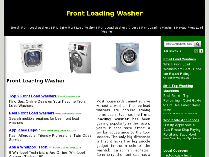 www.frontloadingwasher.org