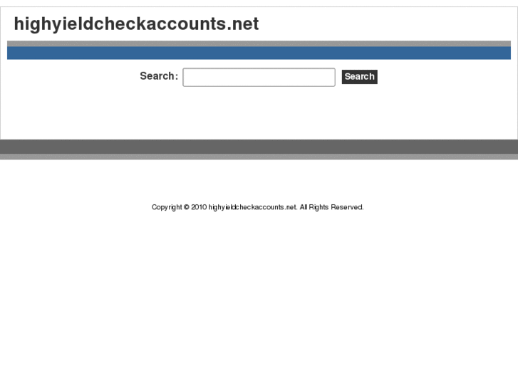 www.highyieldcheckaccounts.net
