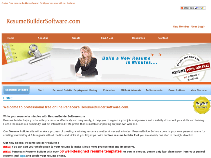www.resumebuildersoftware.com