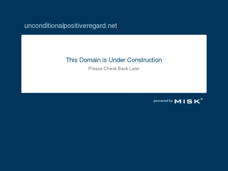 www.unconditionalpositiveregard.net