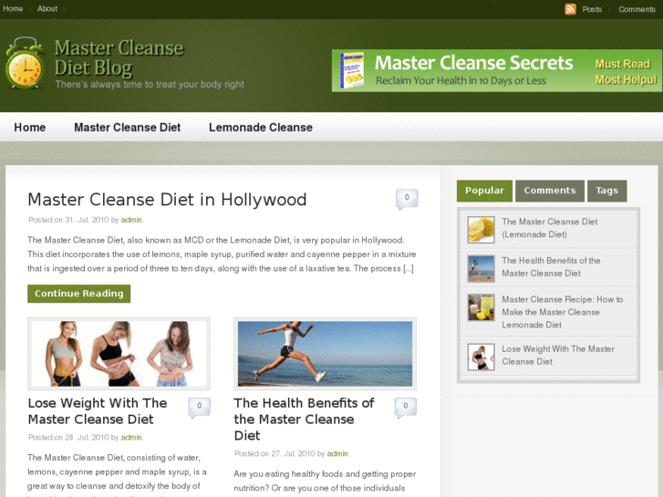 www.mastercleansedietblog.net