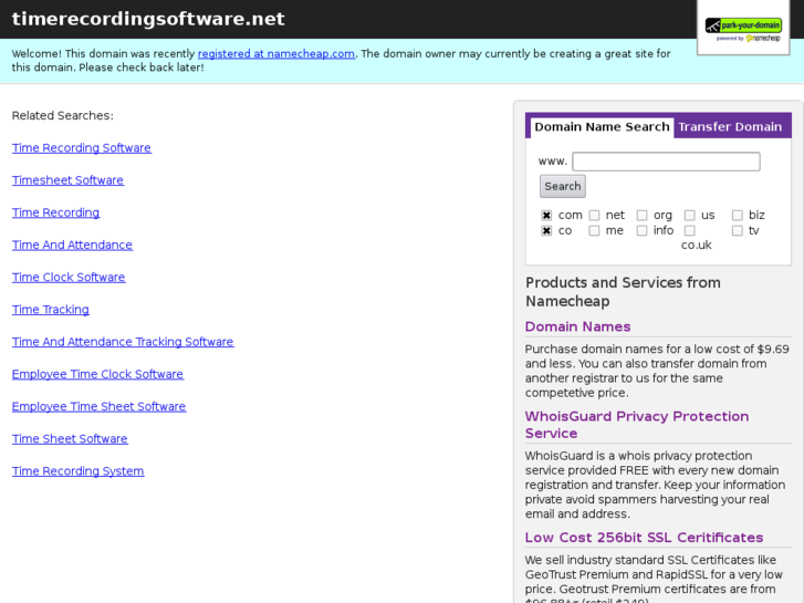 www.timerecordingsoftware.net