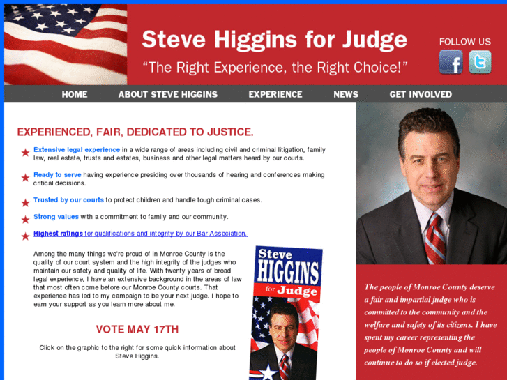 www.stevehigginsforjudge.com