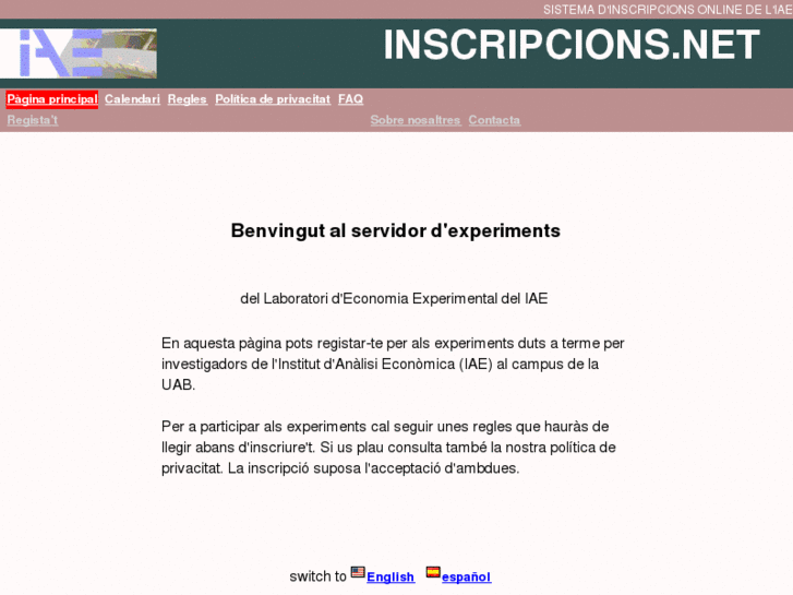 www.inscripcions.net