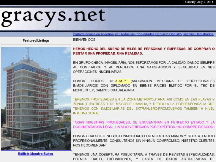 www.gracys.net