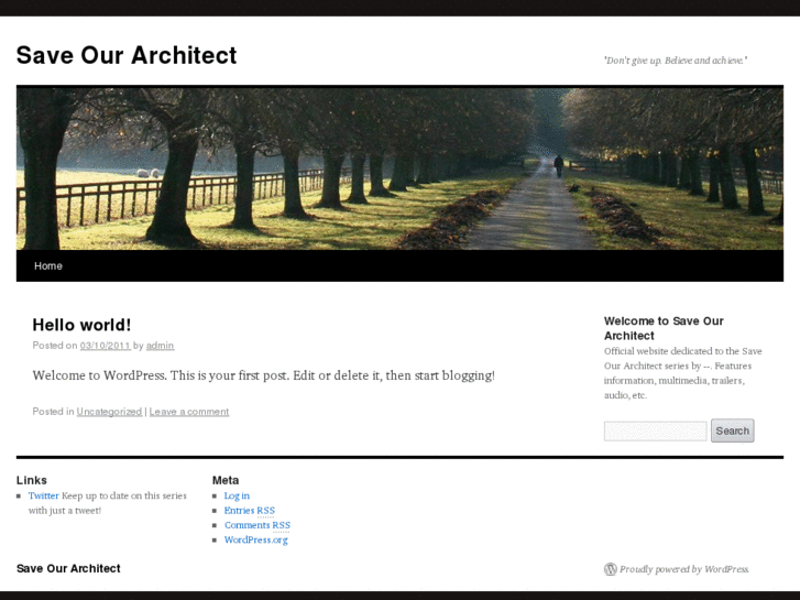 www.saveourarchitect.com