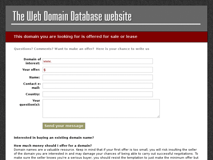 www.thewebdomaindatabase.com