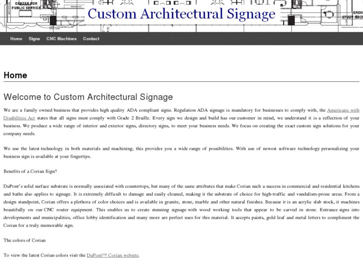 www.customarchitecturalsignage.com