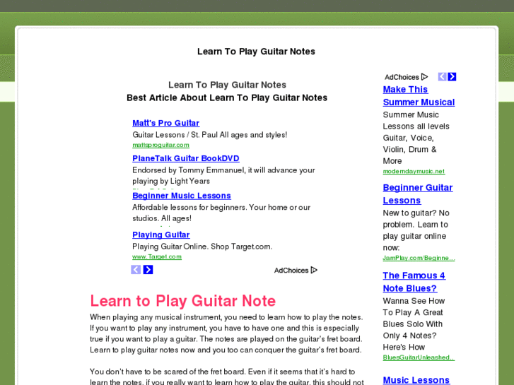 www.learntoplayguitarnotes.net