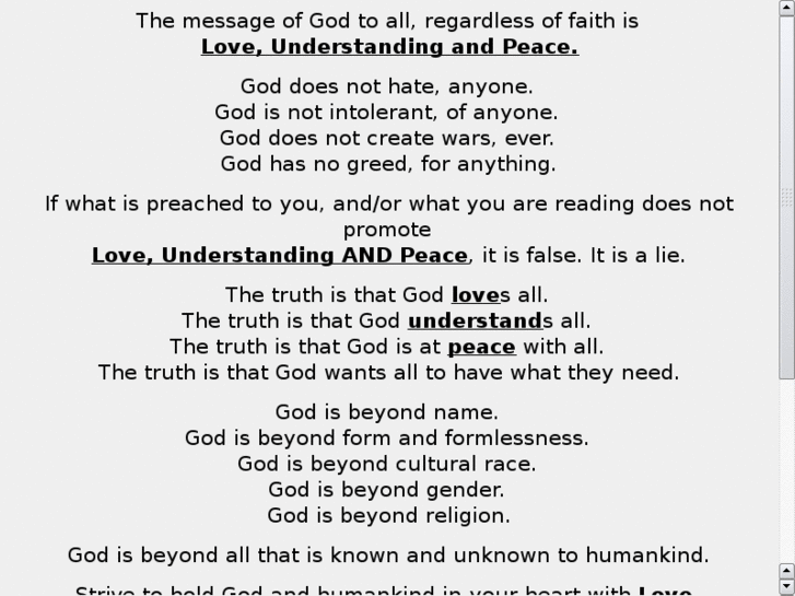 www.loveunderstandingpeace.com