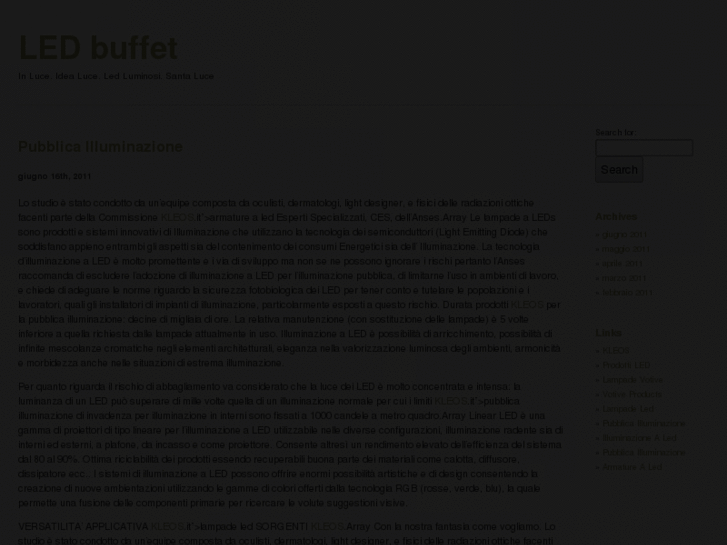 www.ledbuffet.it