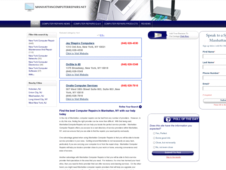 www.manhattancomputerrepairs.net
