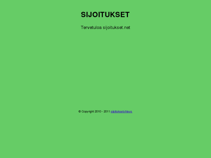 www.sijoitukset.net