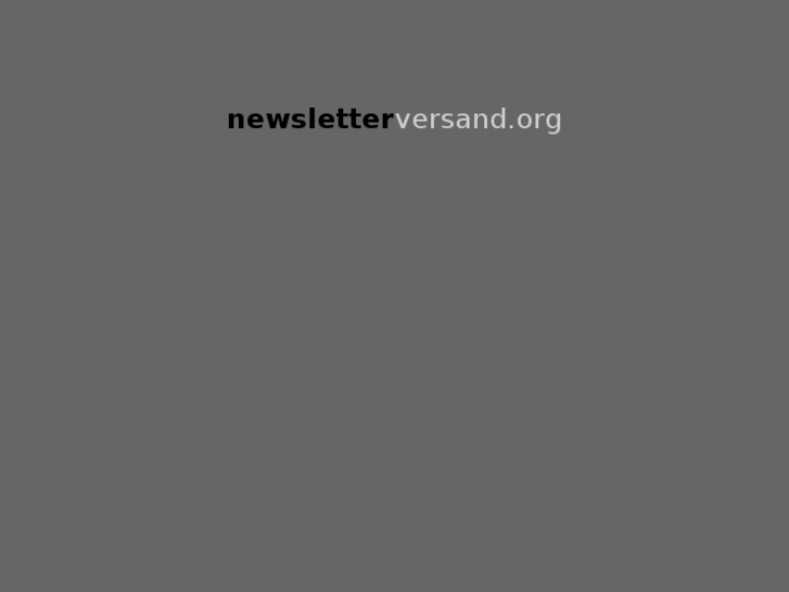 www.newsletterversand.org