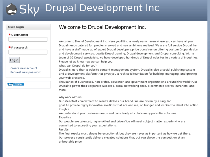 www.drupaldevelopmentinc.com