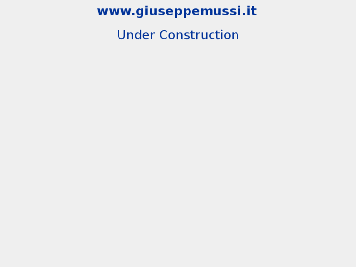 www.giuseppemussi.info