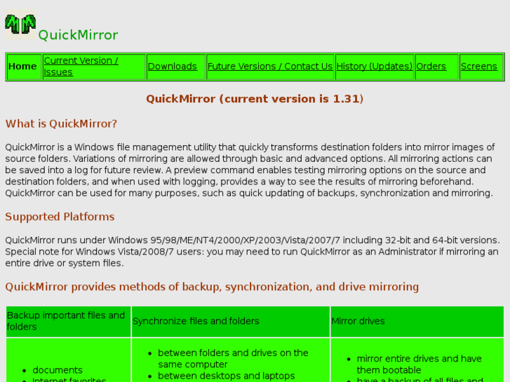 www.quickmirror.com