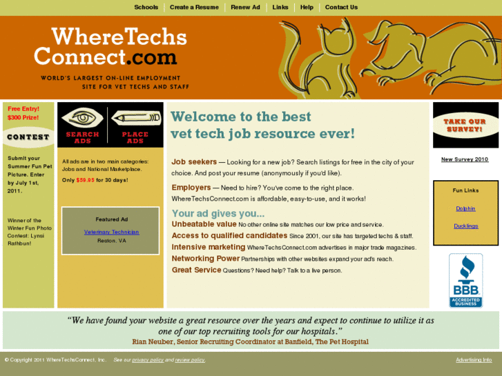 www.wheretechsconnect.com