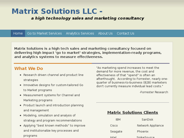 www.matrixsolutionsllc.com
