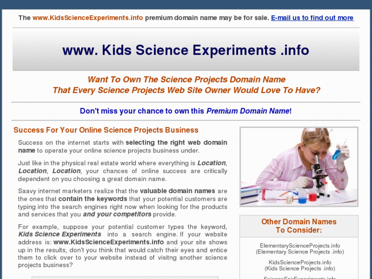 www.kidsscienceexperiments.info
