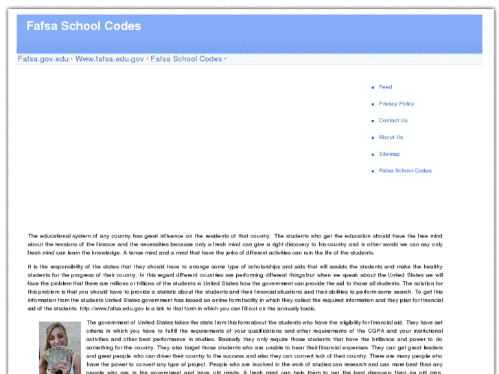 www.fafsaschoolcodes.info