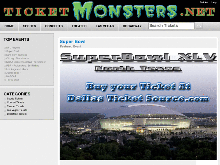 www.ticketmonsters.net