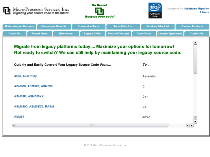www.mainframesoftwareconversion.com