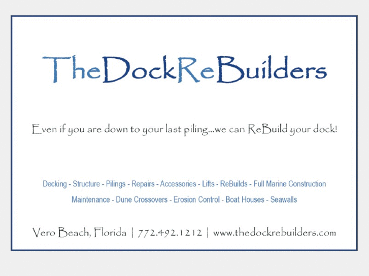 www.thedockrebuilder.com