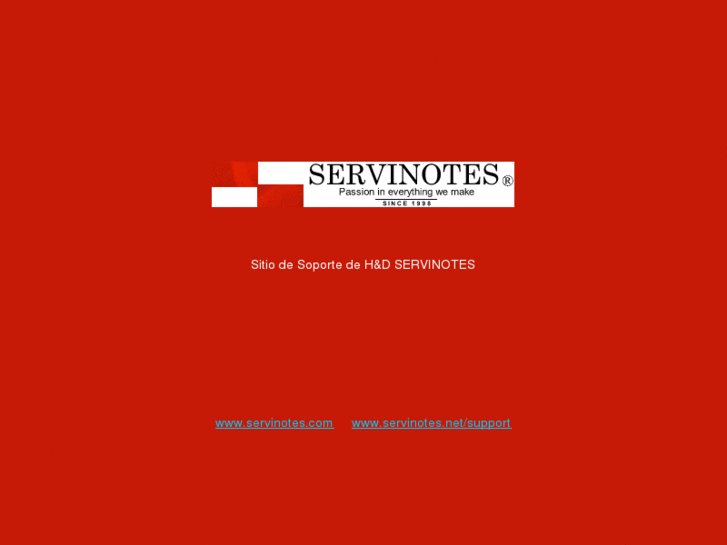 www.servinotes.net