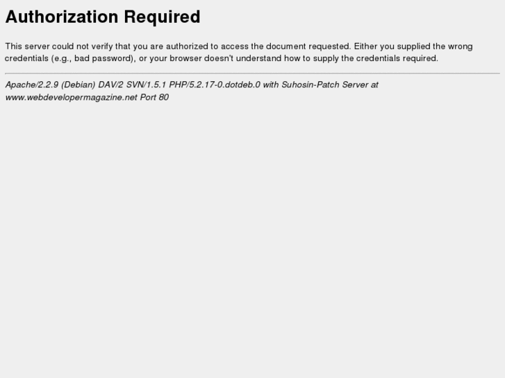 www.webdevelopermagazine.net