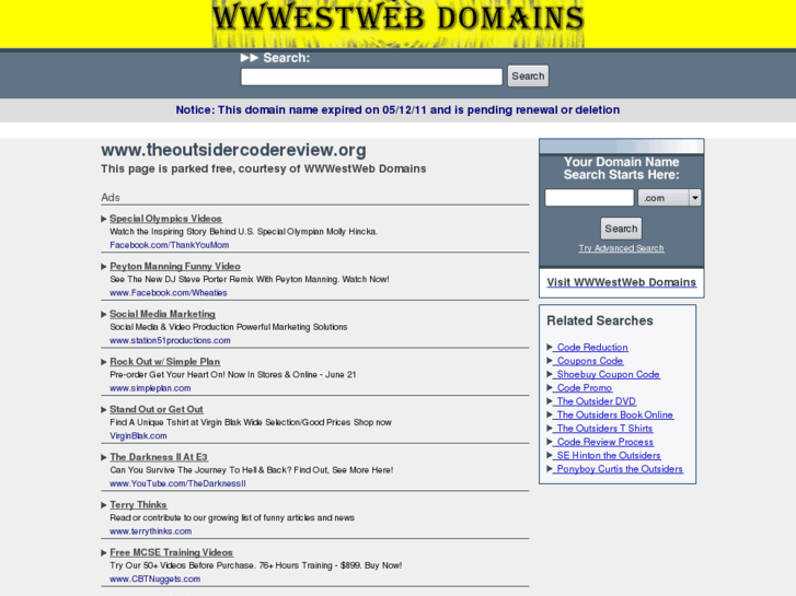 www.theoutsidercodereview.org