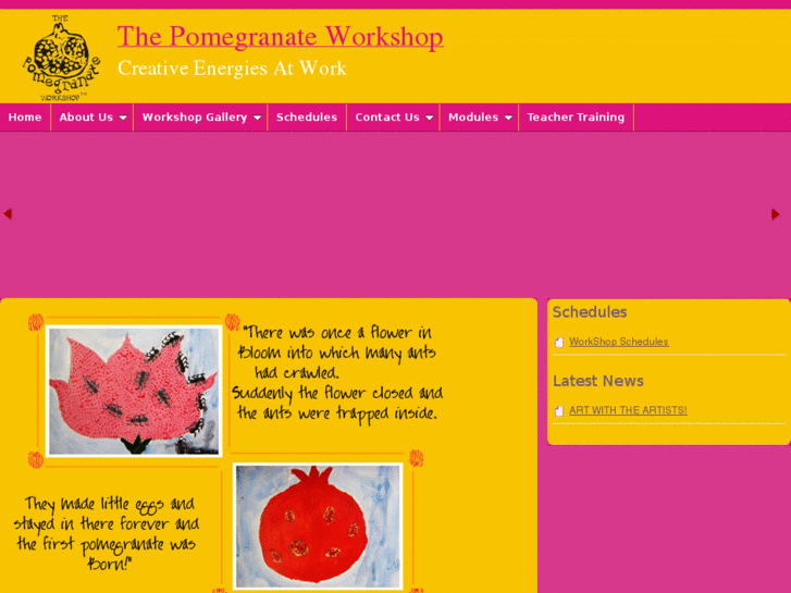 www.thepomegranateworkshop.com