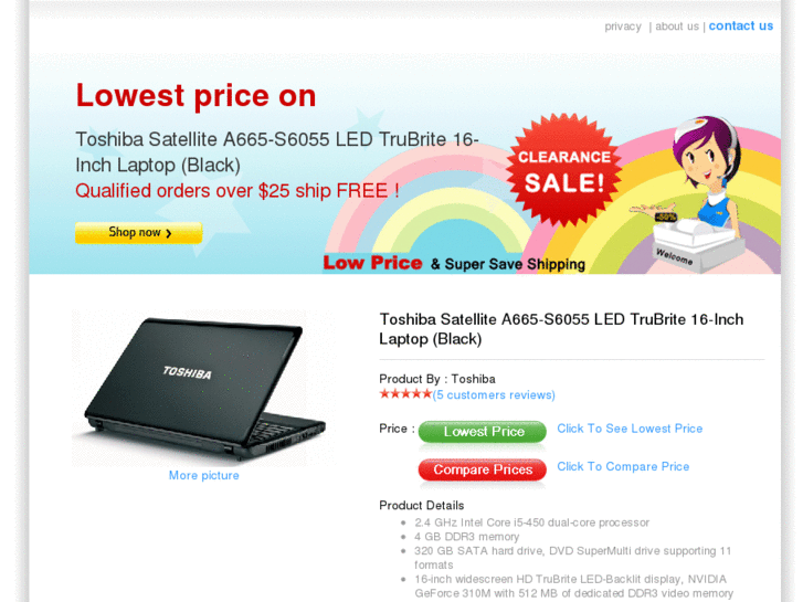 www.toshibaa665s6055.com