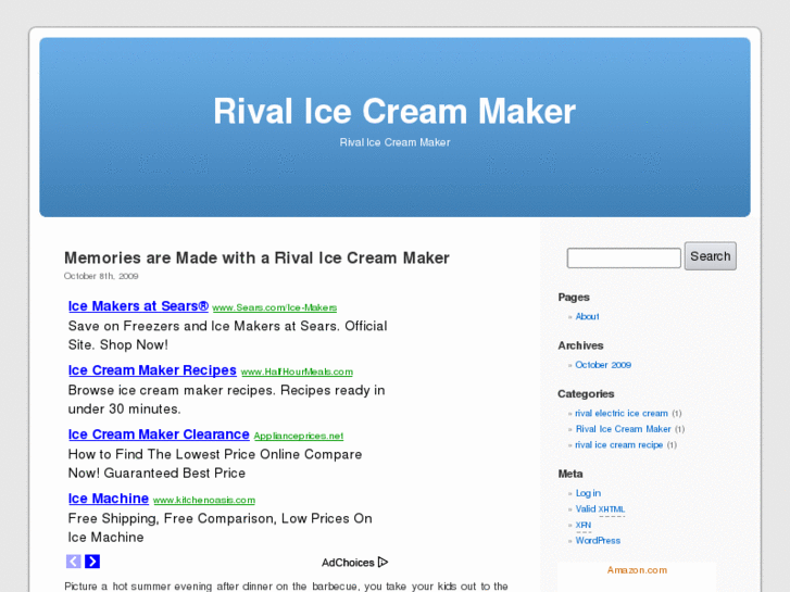 www.rivalicecreammaker.net