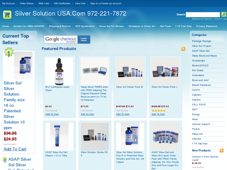 www.silversolutionstore.net