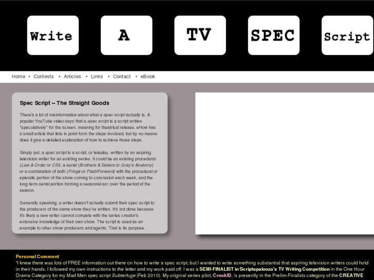 www.write-a-tv-spec-script.com